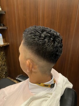 ヒロギンザ 御茶ノ水店(HIRO GINZA) フェード+形状記憶パーマ