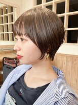 アマトウキョウ 表参道(AMA TOKYO) 顔まわりレイヤー マッシュボブ 似合わせカット 大場猛