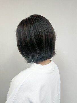 トップヘアー 玉島店(TOP HAIR) 《TOPHAIR 玉島店/ ぱん》切りっぱなしボブ×グレージュ