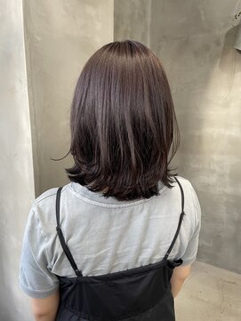 テトヘアー(teto hair) ラベンダーブラウン 透明感 秋カラー こっくりカラー