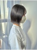 ボブ/ぷつっとボブ/酸性ストレート/髪質改善