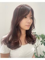 色気溢れる艶髪＊髪質改善＊ピンクアッシュZinaCENTRAL】
