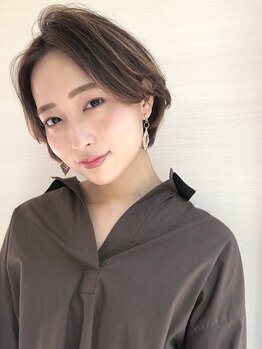 毎日のスタイリングが楽になる!再現性の高いショートスタイルで、凛とした大人な女性に[銀座/髪質改善]