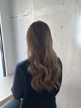ヘアーワークス ヘルム 渋谷店(HAIR WORKS HELM) HELM渋谷］透明感カラー