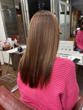 ユアーズ 四街道店(HAIR&NAIL YOURS) 髪質改善メテオストレート酸熱アルカリストレートツヤ髪