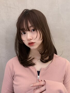 ロンドエニカ 大宮(Lond enika) 姫カット韓国ヘアワンホンヘアレイヤーカット