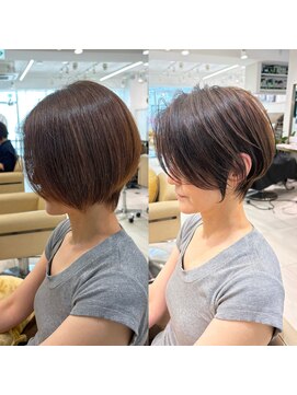 アンド ストーリーズ(&STORIES) ショートボブ髪型30代40代50代前髪あり前髪なし【橋本】