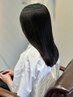 【大好評の髪質改善☆(金)(土)夜限定◎】カット＋縮毛矯正　￥16500