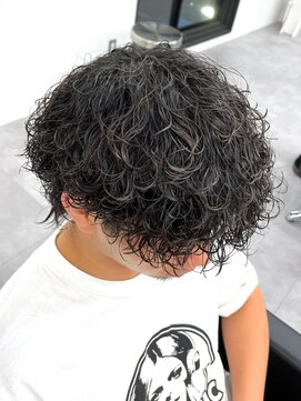 ノイセル 心斎橋(Noisyle) guest snap　マッシュウルフ×波巻きパーマ