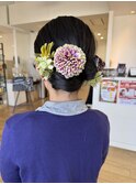 お呼ばれアレンジ