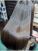 ツヤツヤ♪髪質改善カラー