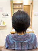 30代40代50代/ショートウルフ/白髪染め