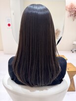 トワ 仙台店(toi)&nbsp;【韓国・レイヤー】髪質改善　 グレーベージュ【菊池ムサシ】