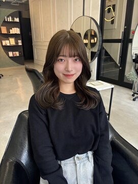 メゾンハル(Maison HALU) ブリーチなしオリーブグレージュ