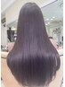 6月限定【同日施術可】酸性ストレート＋+艶カラー+髪質改善プラチナTR→