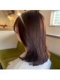 【veLeta金町hayashi】ブリーチなしでツヤ感暖色カラー♪