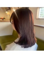 ヴェレタ(veLeta)&nbsp;【veLeta金町hayashi】ブリーチなしでツヤ感暖色カラー♪