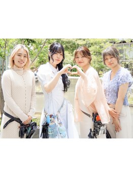 【女性美容師80名が在籍するショコラグループ】多彩な才能を持つ彼女達のホスピタリティをご体験下さい◎