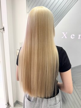 ジーナリア(Xena ria) 《衣織》ブロンド/ケアブリーチ/ハイトーン
