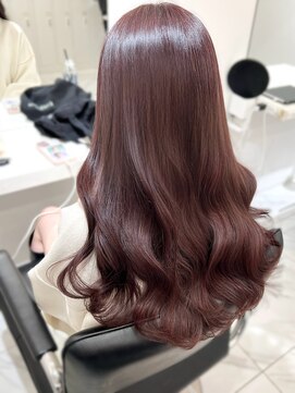 ランテルディ 渋谷(LANTERDIT) 【LANTERDIT】ピンクブラウン 髪質改善 トリートメント /Risa