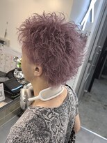 メンズペレ 渋谷(MEN'S PELE)&nbsp;MEN’S HAIR/ブルーブラック/フェザーパーマ/渋谷