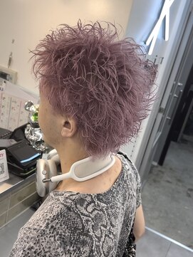 メンズペレ 渋谷(MEN'S PELE) MEN’S HAIR/ブルーブラック/フェザーパーマ/渋谷