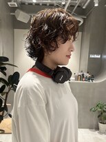 テクネ 天神大名(techne)&nbsp;天神大名顔周りレイヤーカットミディアムボブタッセルボブパーマ