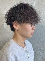 ニアウ 高崎店(Niau)&nbsp;波巻きスパイラルパーマメンズパーマメンズマッシュウルフ高崎