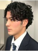 メンズショート 眉毛カット 20代 30代 韓国ヘア 束感 ビジネス