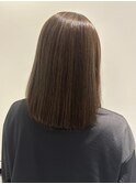 白髪ぼかしでつくる、品のあるやわらかブラウン