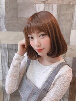 ミリム 栄矢場町店(MIRiM)&nbsp;【栄矢場町】大人可愛いサラ艶まとまりワンカールボブ