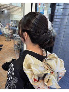 ルナ 大船店(LUNA) 成人式ヘア【大人上品ローシニヨン】