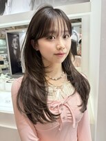 ベル 新宿店(Vel)&nbsp;髪質改善縮毛矯正×韓国風レイヤーカット｜柔らかストレート