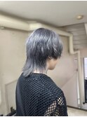 シルバーグレー×メンズウルフ
