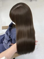 ハピネス 梅田茶屋町店(HAPPINESS)&nbsp;韓国風/レイヤーカット/顔周り/顔まわり/髪質改善/ベージュ