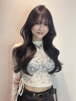 ステア ケース(stair case)&nbsp;韓国ロングレイヤーカット顔周り前髪カット髪質改善カラー