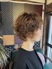 [やわらかく動くパーマに] 　カット＋パーマ＋髪の水分ケア[ホームケア付き ]