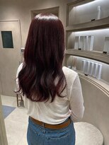 エレノア 静岡店(Eleanor)&nbsp;大人気！ボルドーピンク×うる艶髪質改善カラー　【川名】
