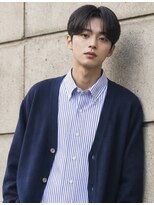 インアンドヤング 栄(in&yang)&nbsp;ツーブロックセンターパート ×韓国風コンマヘア