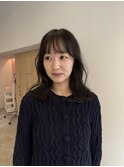 ゆるふわアッシュヘア