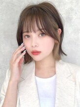 La fith hair Harbor 横浜店【ラフィス ヘアー ハーバー】【7月31日OPEN（予定）】&nbsp;【La fith】インナーカラー×くびれボブ×ブリーチ