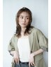 30代40代人気♪透明感カラー+前髪カットあり+髪質改善コース¥7990