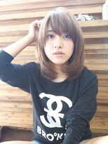 リベラ(LIBERA)&nbsp;☆ミディアムワンカール×シルキーベージュ☆【Libera表参道】M1