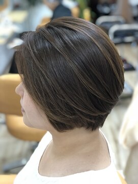 ピープル(PEOPLE) グロスグラデーションボブ