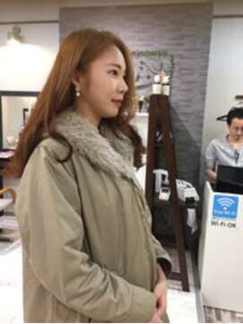 ヘアー ドア(HAIR DOOR) 春色ベージュ●