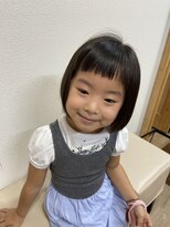 ロカット サロン(Roquat Salon)&nbsp;キッズボブカット【ヘアセット　立川/立川南/八王子/国立/立川】