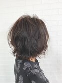 ラフウェーブがいい大人ショート［小田急相模原/髪質改善］