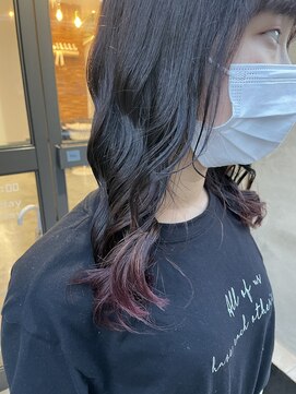 スイート ヘアデザイン(Suite HAIR DESIGN) グラデーションカラー ヨシンモリ ラベンダーピンク