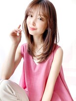 ケーツー心斎橋 クイーンズガーデン バイ ケーツー(K two QUEEN'S GARDEN by K two) ミディアムレイヤー内巻きスタイル2/田中/心斎橋&難波&なんば