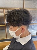 ニュアンス前下がりカット